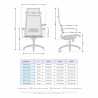 Кресло "МЕТТА B 1m 7/K131"
