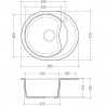 Кухонная мойка Модель F02